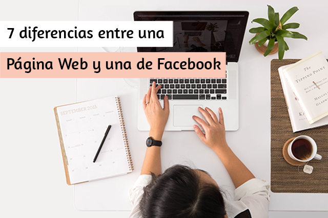 7 diferencias entre una pagina web y Facebook