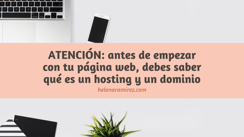 ¿Qué es un Hosting y Dominio?